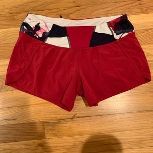 Lululemon running shorts
